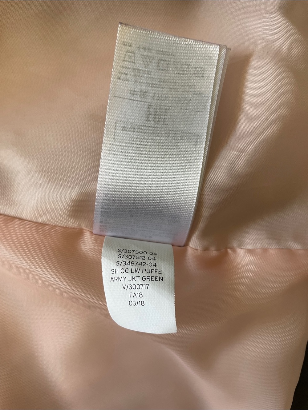 Gap Women's Warmest Quilted Puffer Vest Army Jacket Green - Size Large - Picture 5 of 6